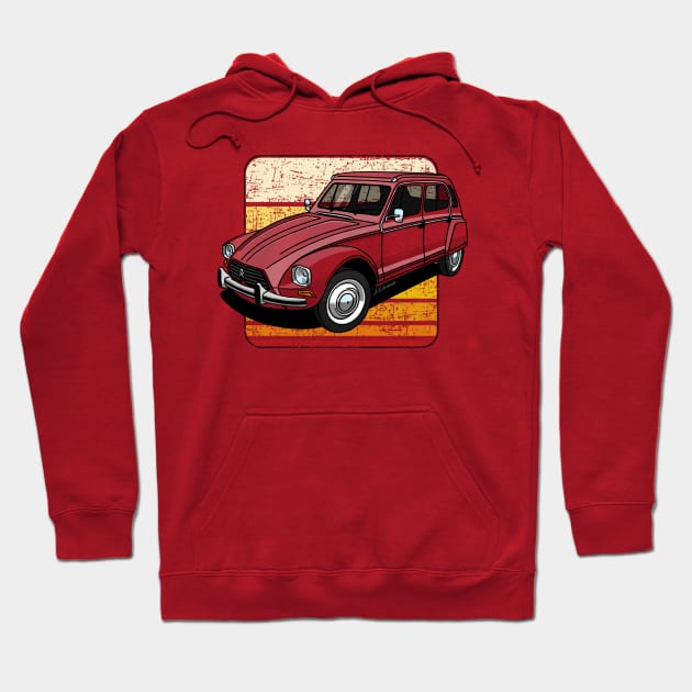 Drawing of the car for nice people Hoodie by jaagdesign